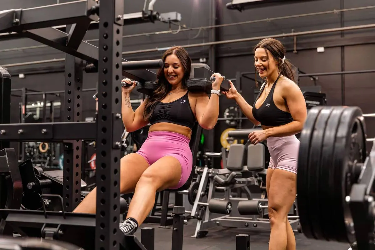 Group class training together