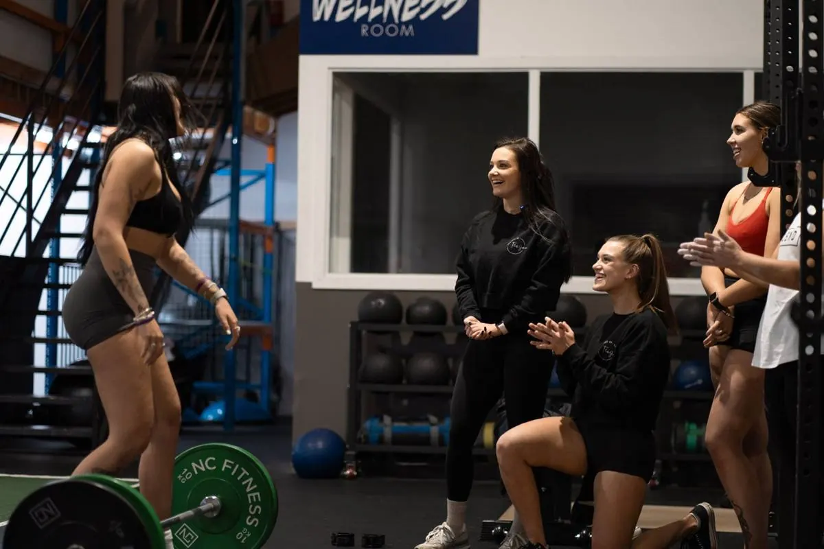 Align Collective coach training a female client